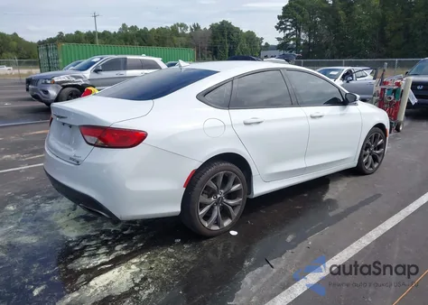 2016 Chrysler 200 S из США, поврежденный, VIN 1C3CCCBB0GN105191
